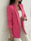 Uni-Blazerjacke 5645 - 3 Stk.: Rosa / 1 X 1 M 1 L