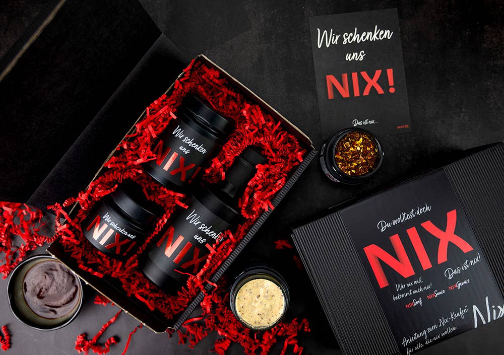 Wir schenken uns NIX Geschenkbox