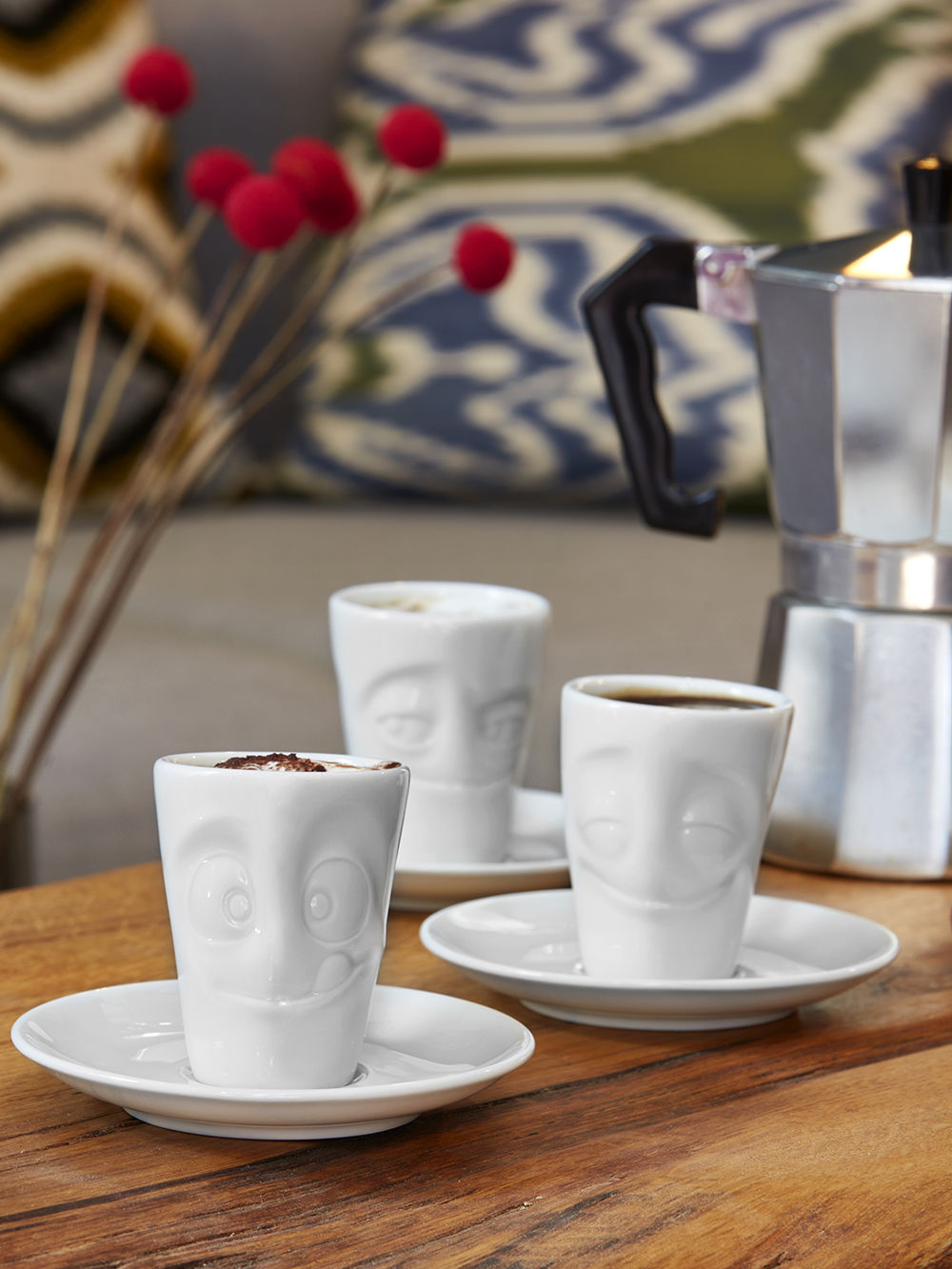 58 - Espresso-Mug mit Henkel Vergnügt, 80 ml