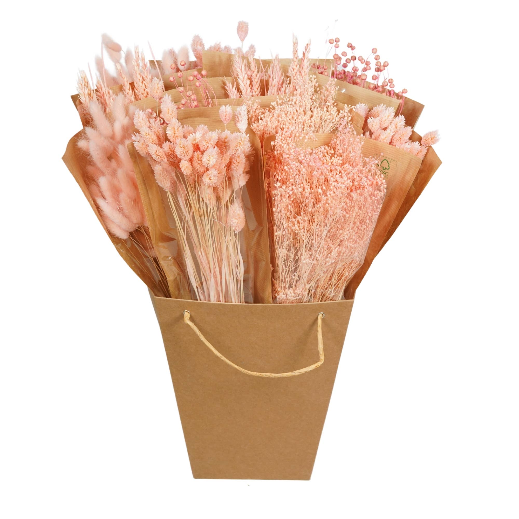 Trockenblumen-Monomischung – Pastellrosa