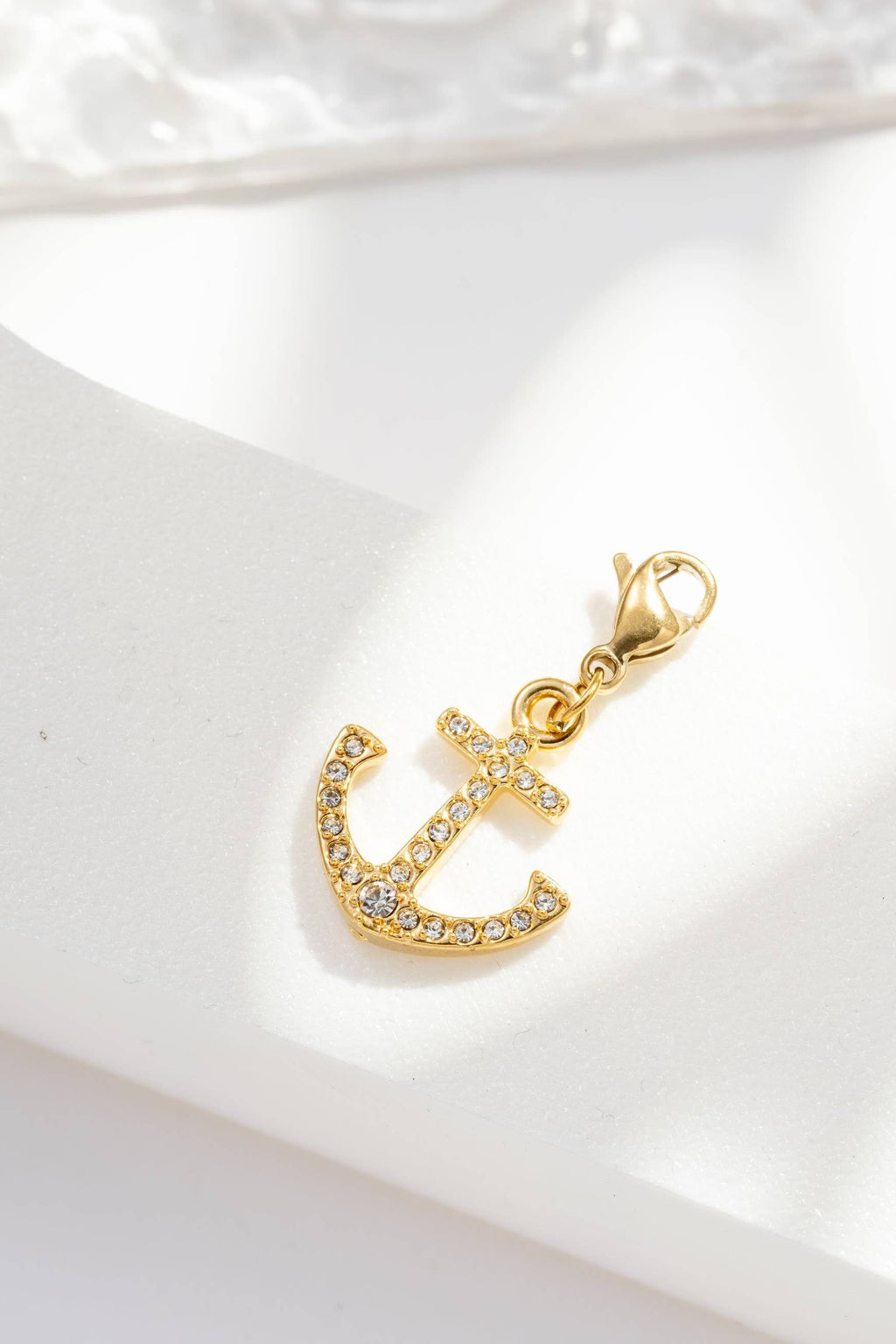 Satz 9 Charms Edelstahl Vergoldet Verschiedene Elegante Designs