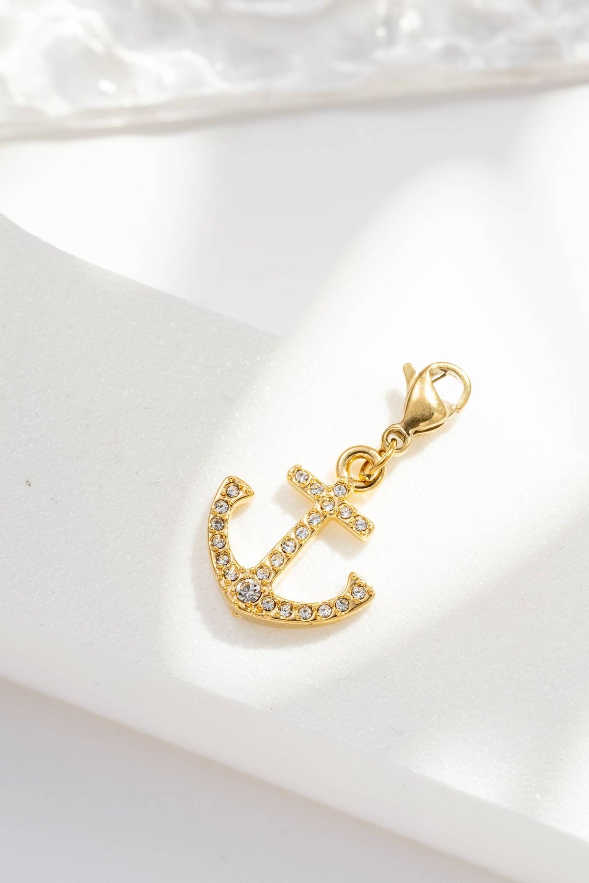 Satz 9 Charms Edelstahl Vergoldet Verschiedene Elegante Designs