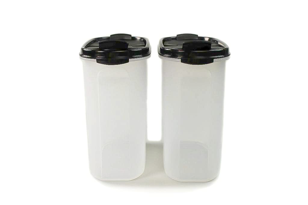 Tupperware „Eidgenossen“ – 1,1 L Vorratsbehälter, transparent-blau