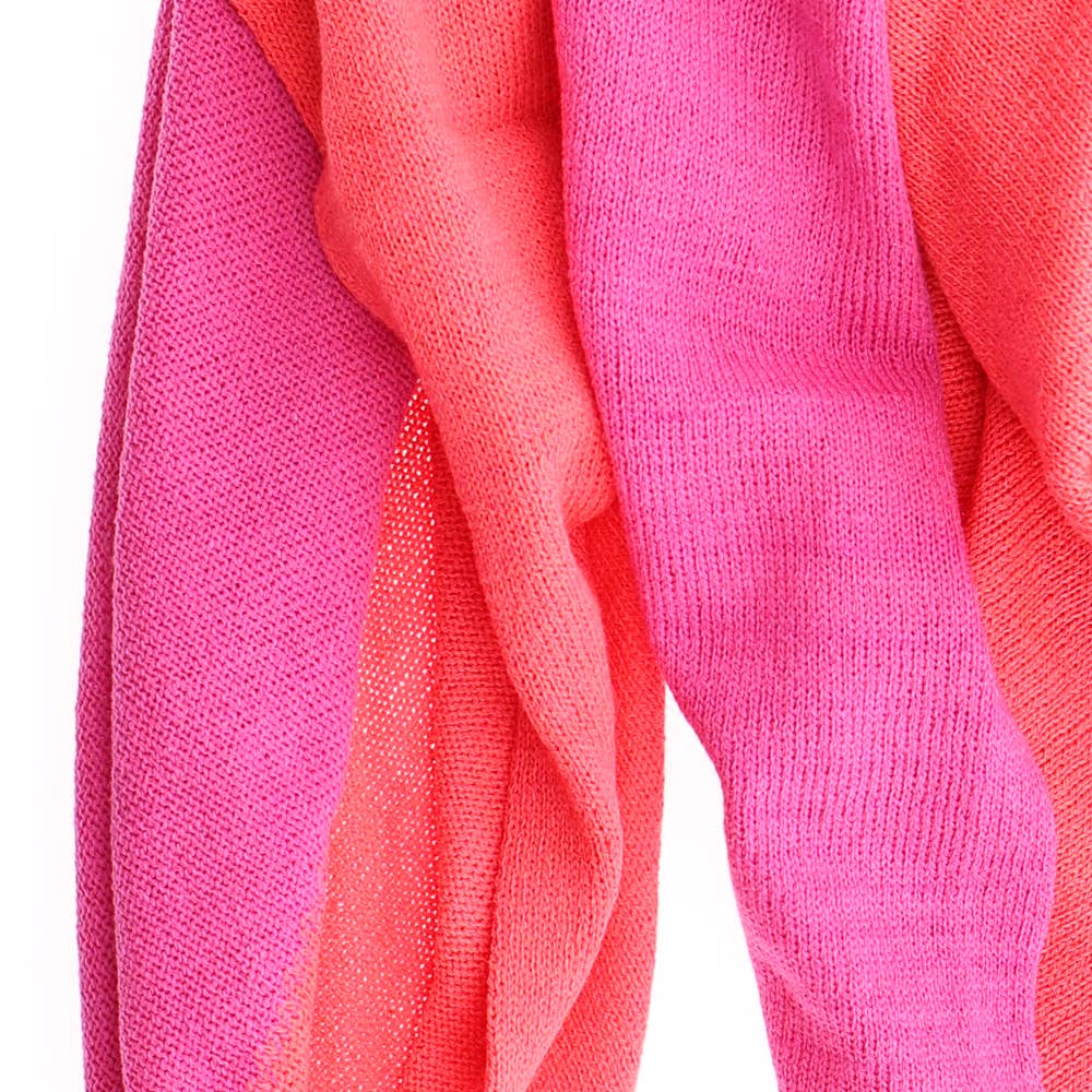 Schal Fien Twin - Neon Orange Pfirsich