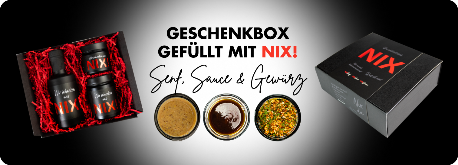 Wir schenken uns NIX Geschenkbox