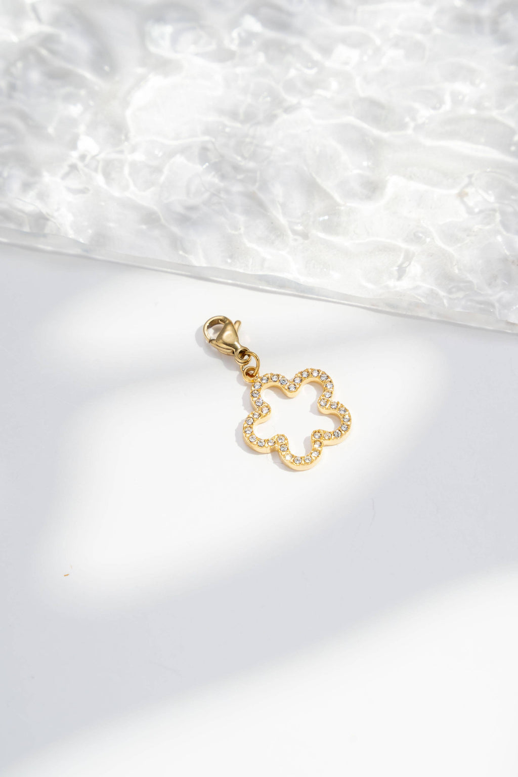 Satz 9 Charms Edelstahl Vergoldet Verschiedene Elegante Designs