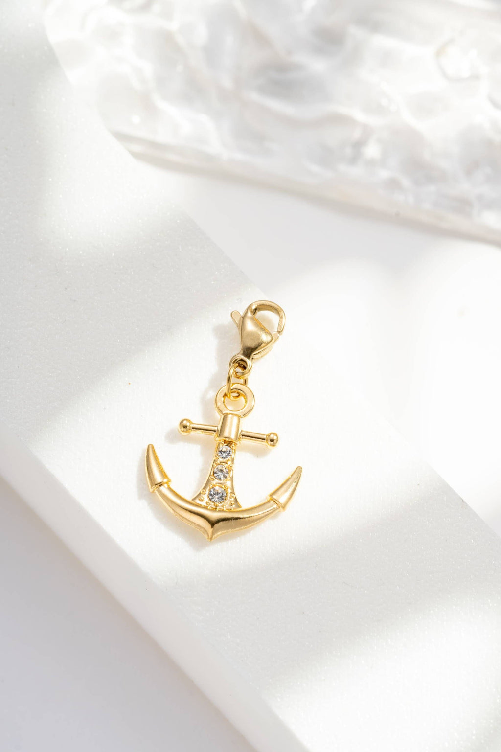 Satz 9 Charms Edelstahl Vergoldet Verschiedene Elegante Designs