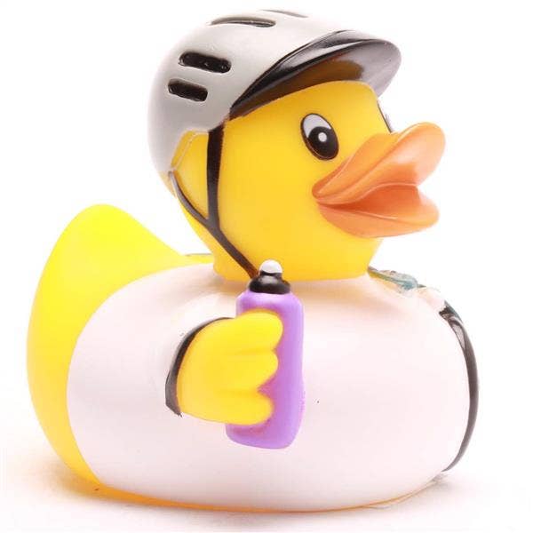 Quietscheentchen Radrennfahrer