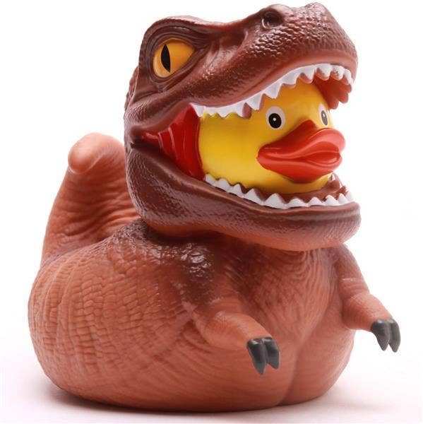 T-Rex Badeente - braun