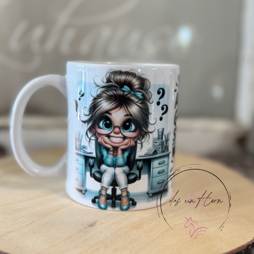 Tasse meine Arbeit ist geheim
