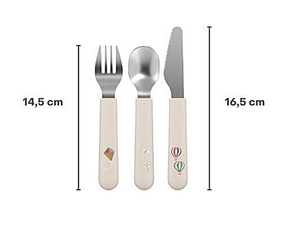 Kinderbesteck 3-teilig - Fairy Garden