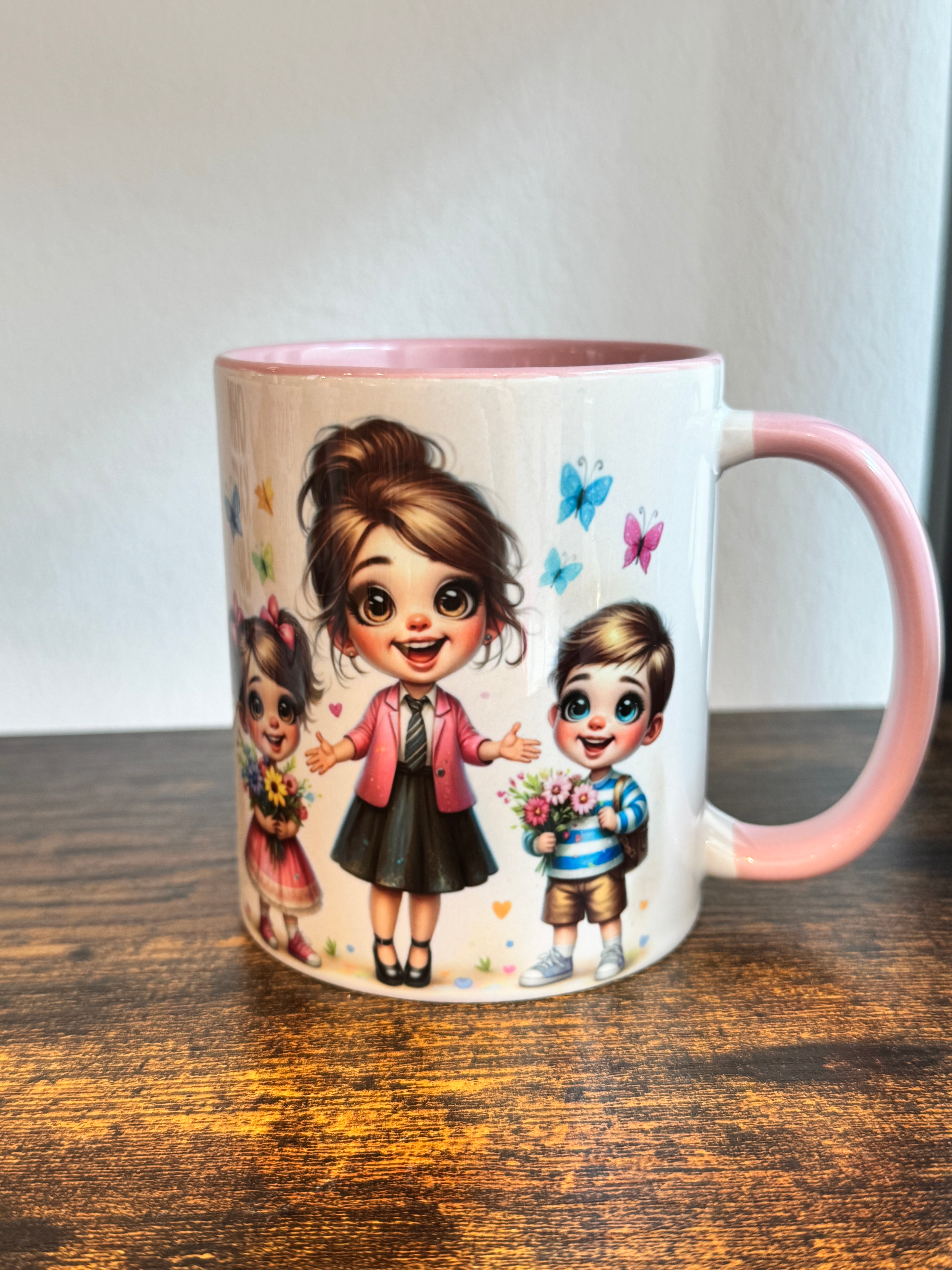Tasse Danke fürs helfen beim wachsen