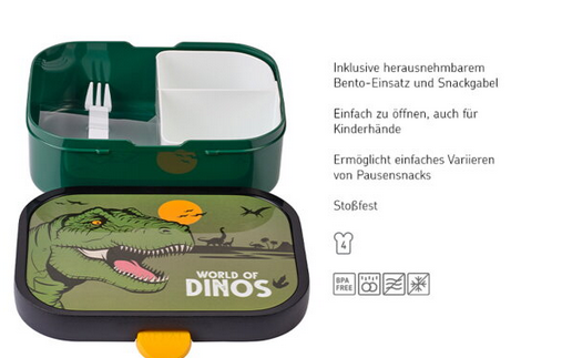 Dino Brotdose - Mepal Campus - Bento Box