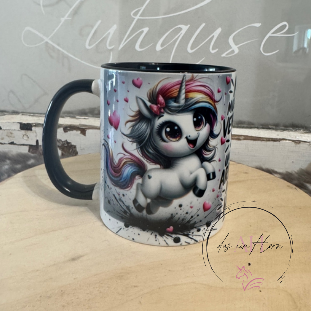 Tasse Einhorn Arbeit