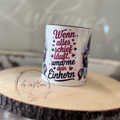 Tasse Umarme ein Einhorn
