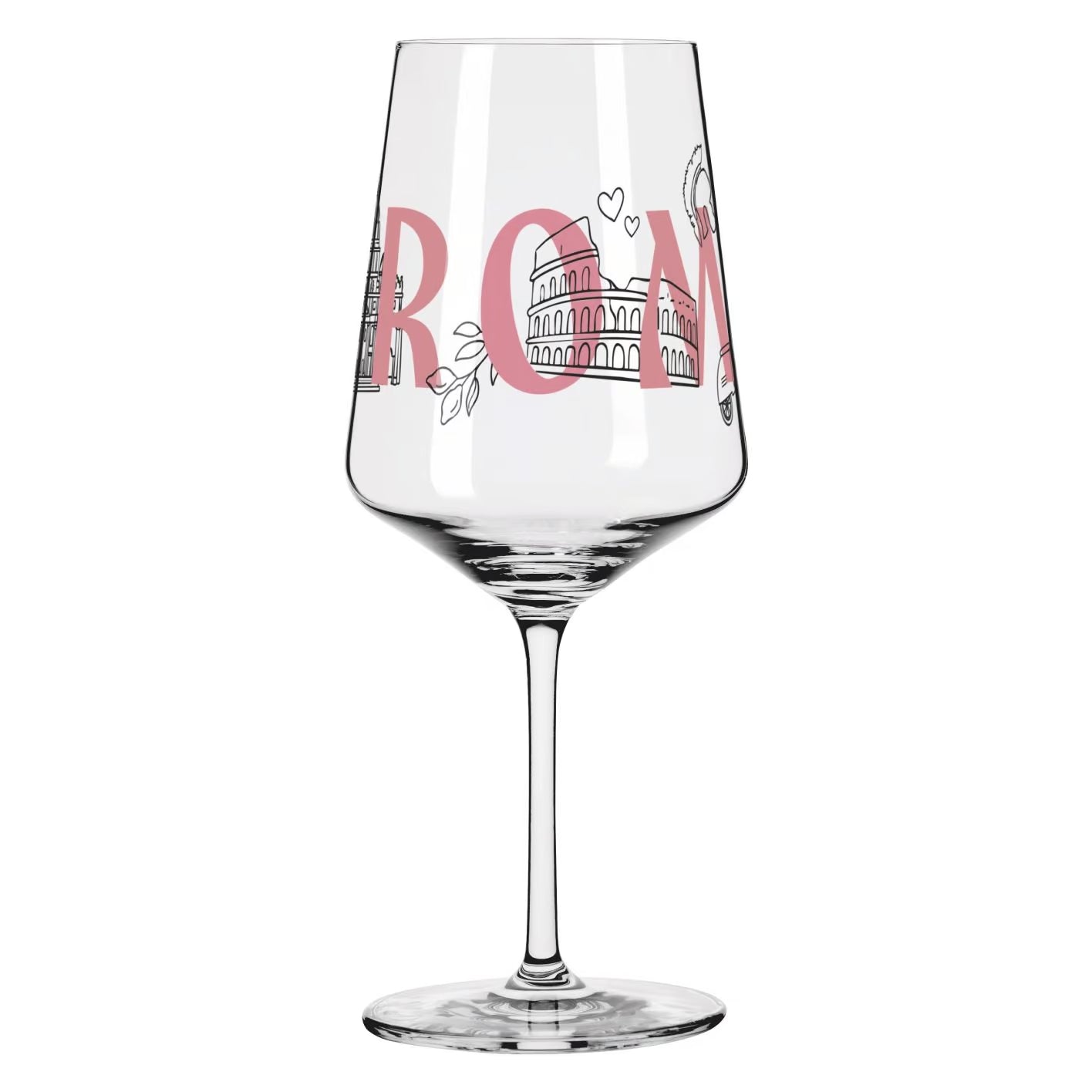 Entdecker Cocktailglas #16 - ROME-Motiv leer