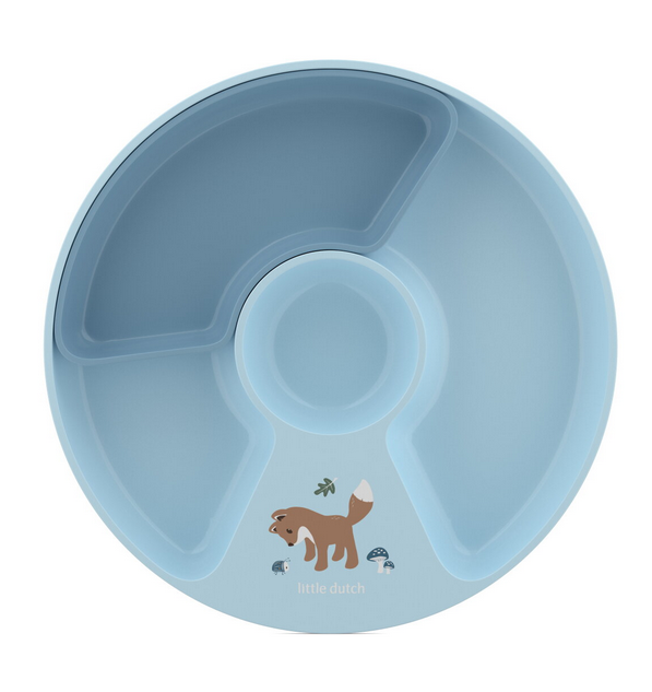 Kinderteller mit Unterteilung - Forest Friends