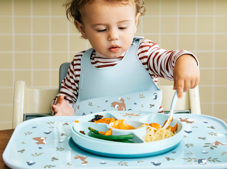 Kinderteller mit Unterteilung - Forest Friends
