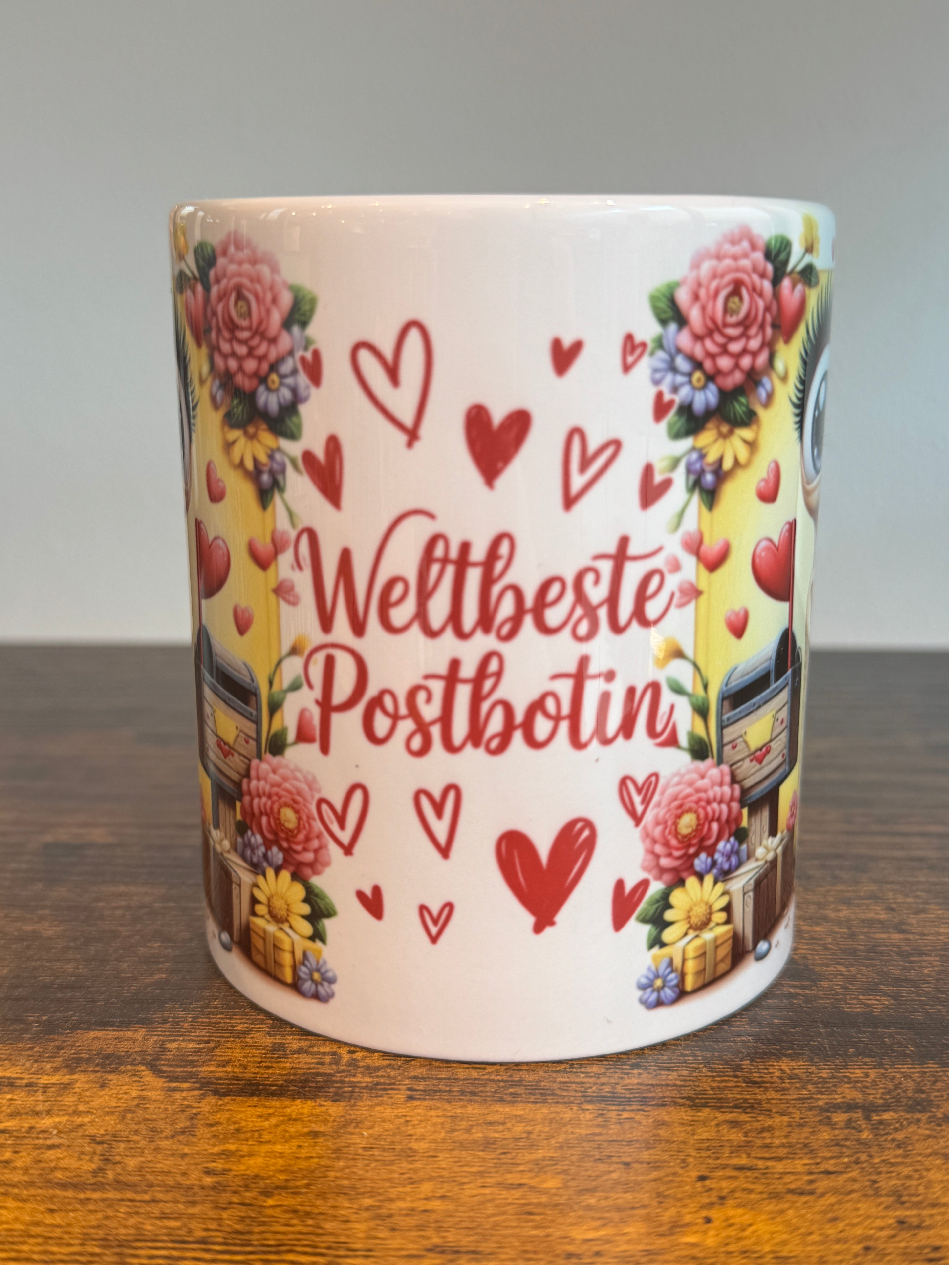 Tasse Für die beste Postbotin