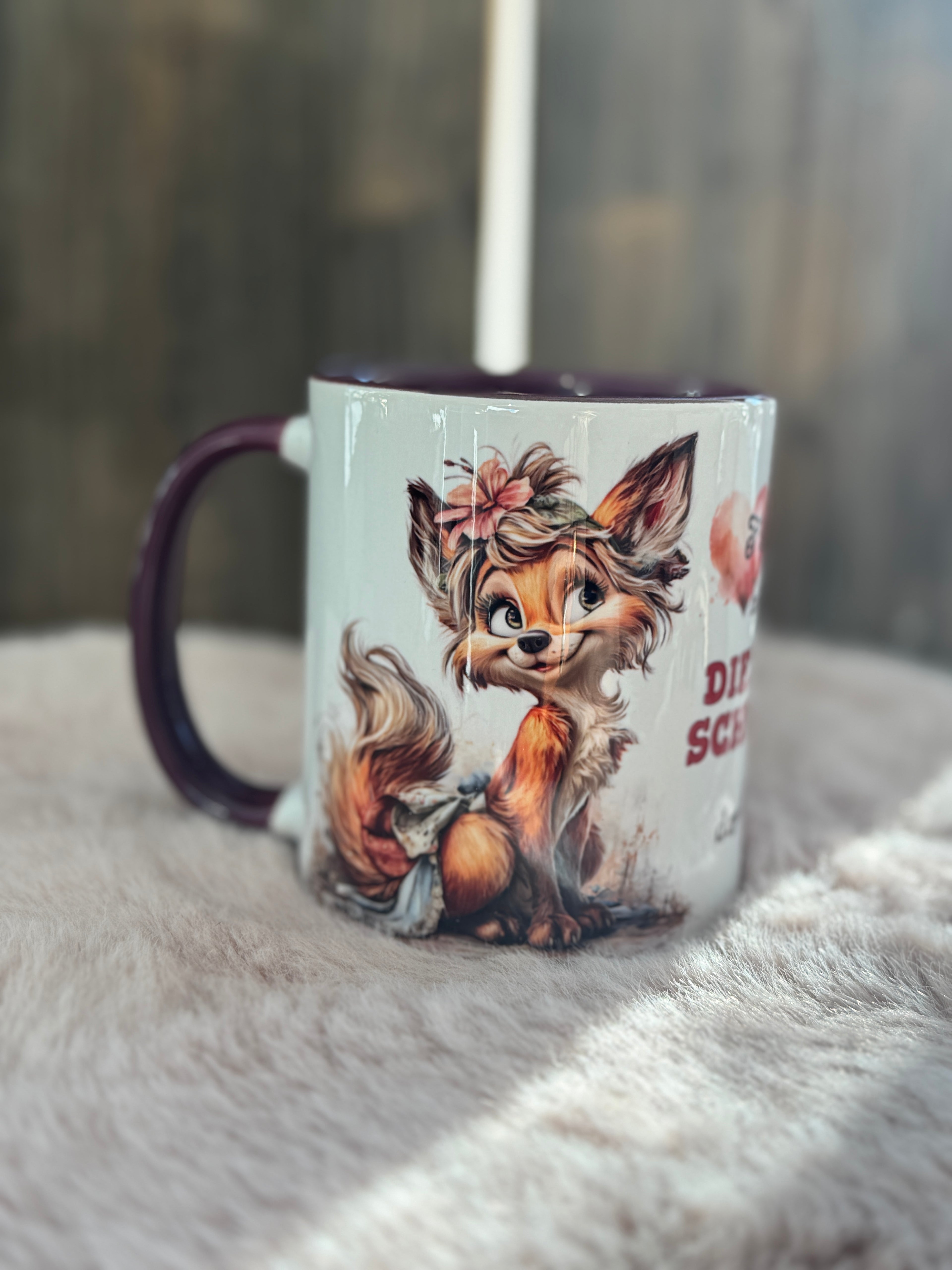 Tasse Füchsin