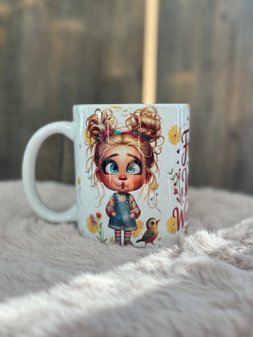 Tasse Mädchen Frech