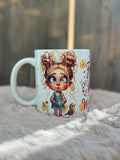 Tasse Mädchen Frech