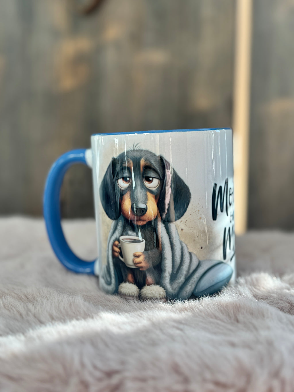 Tasse Montagsdackel