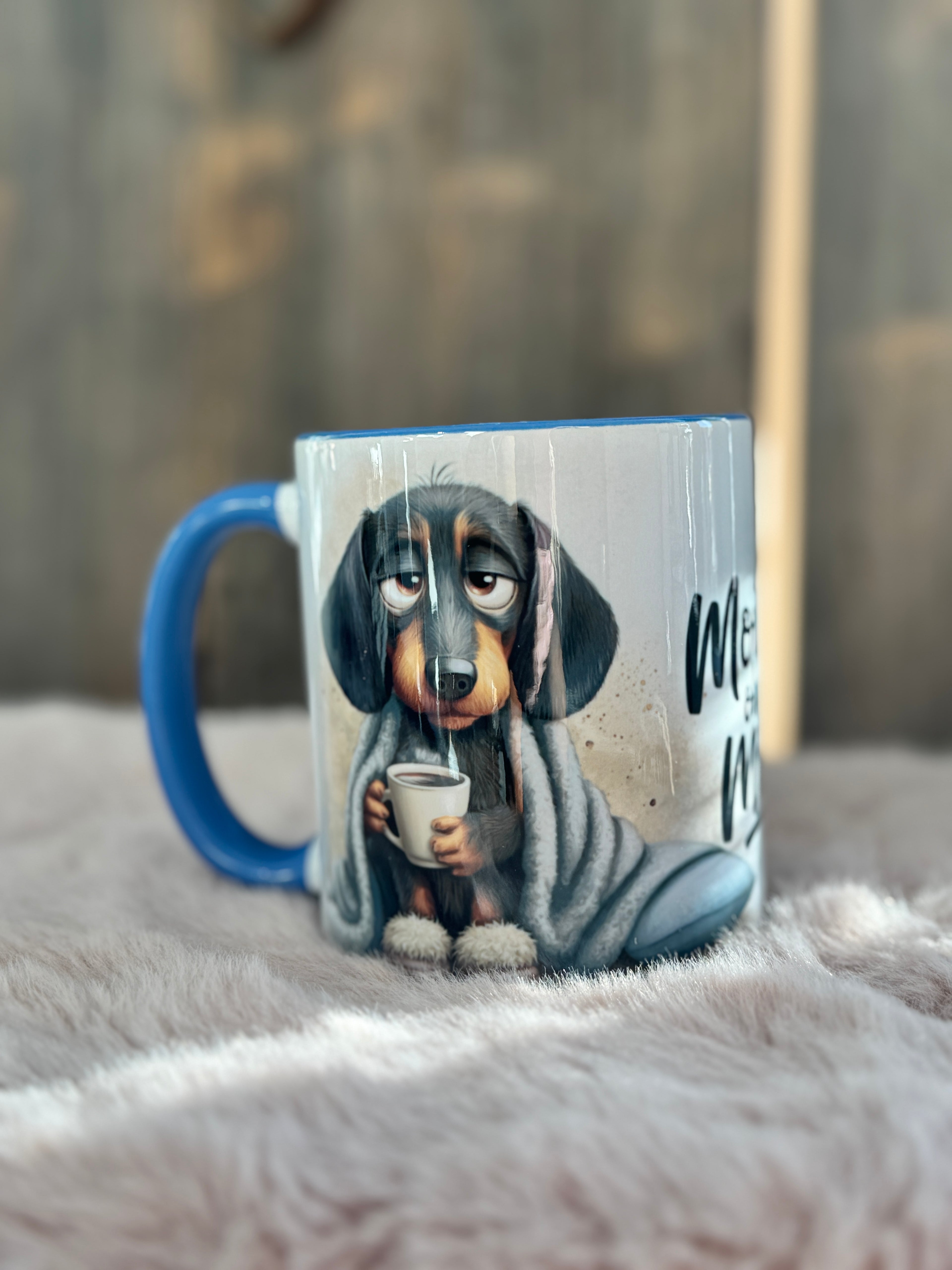 Tasse Montagsdackel