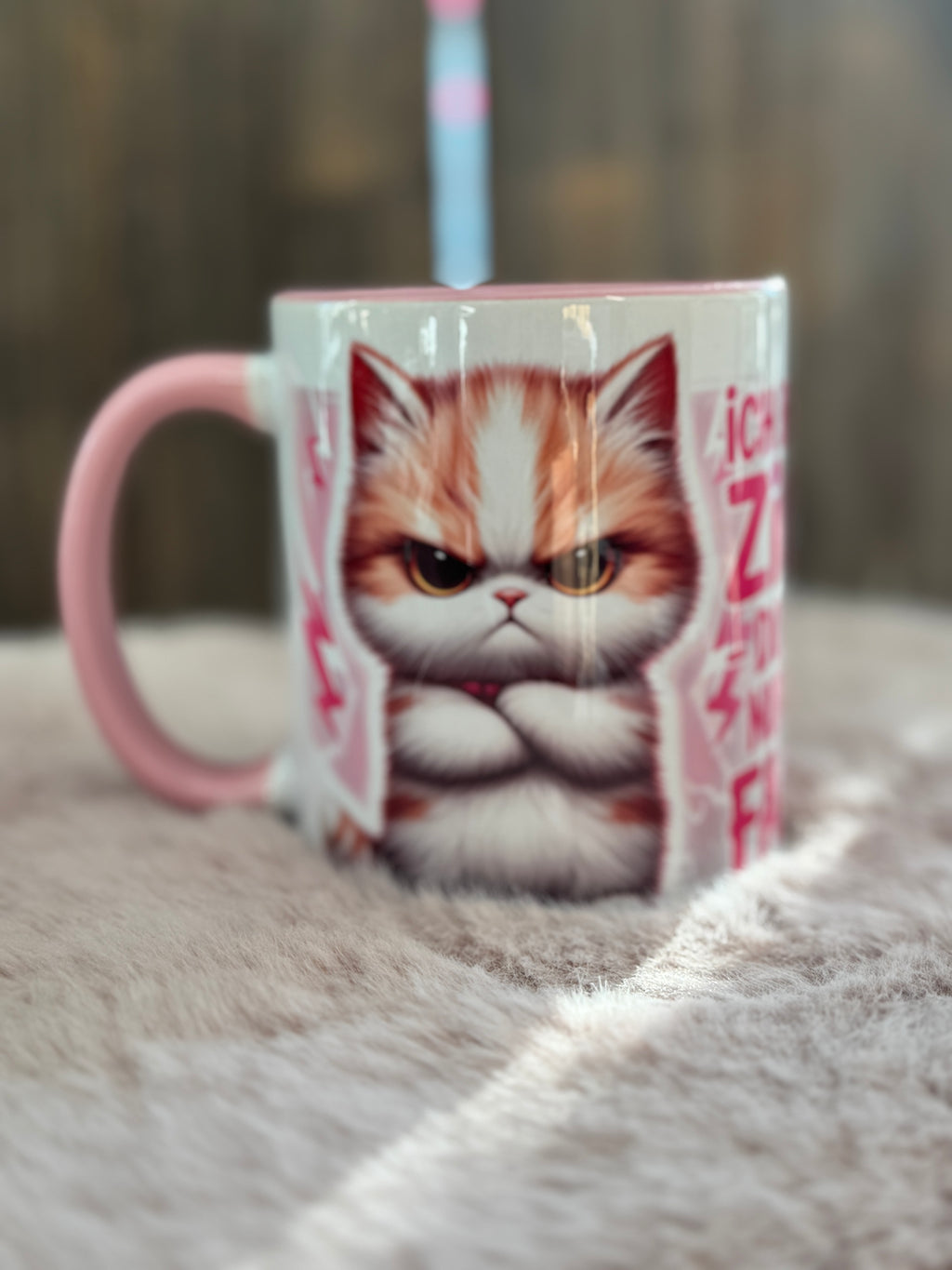 Tasse Katze alles falsch