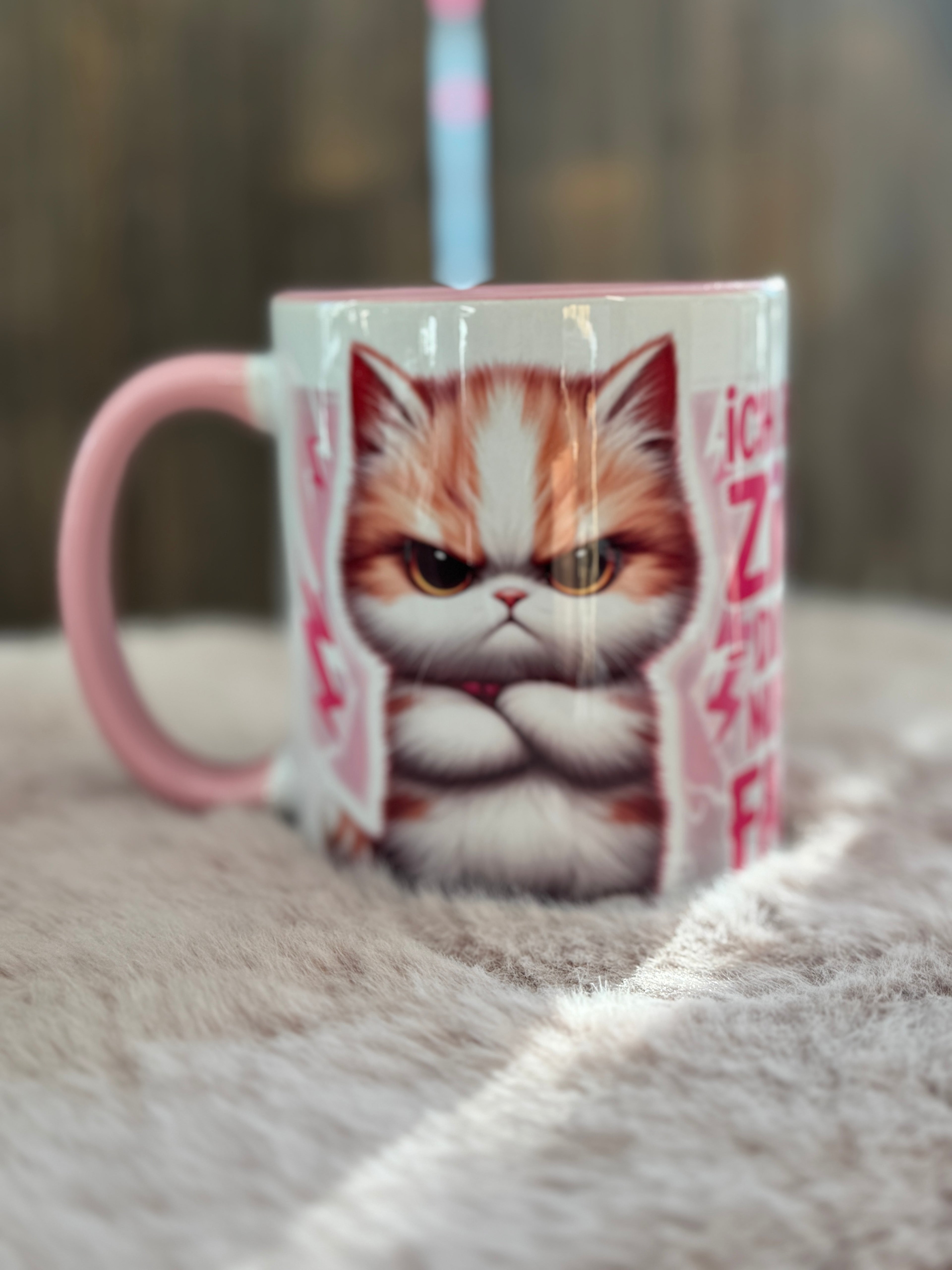 Tasse Katze alles falsch