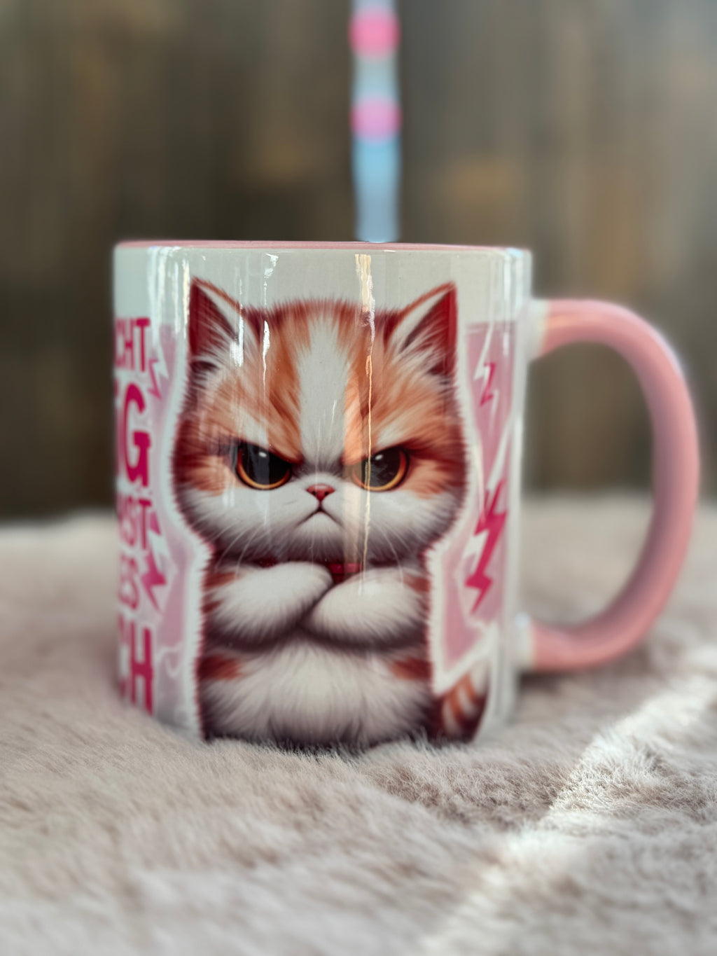 Tasse Katze alles falsch