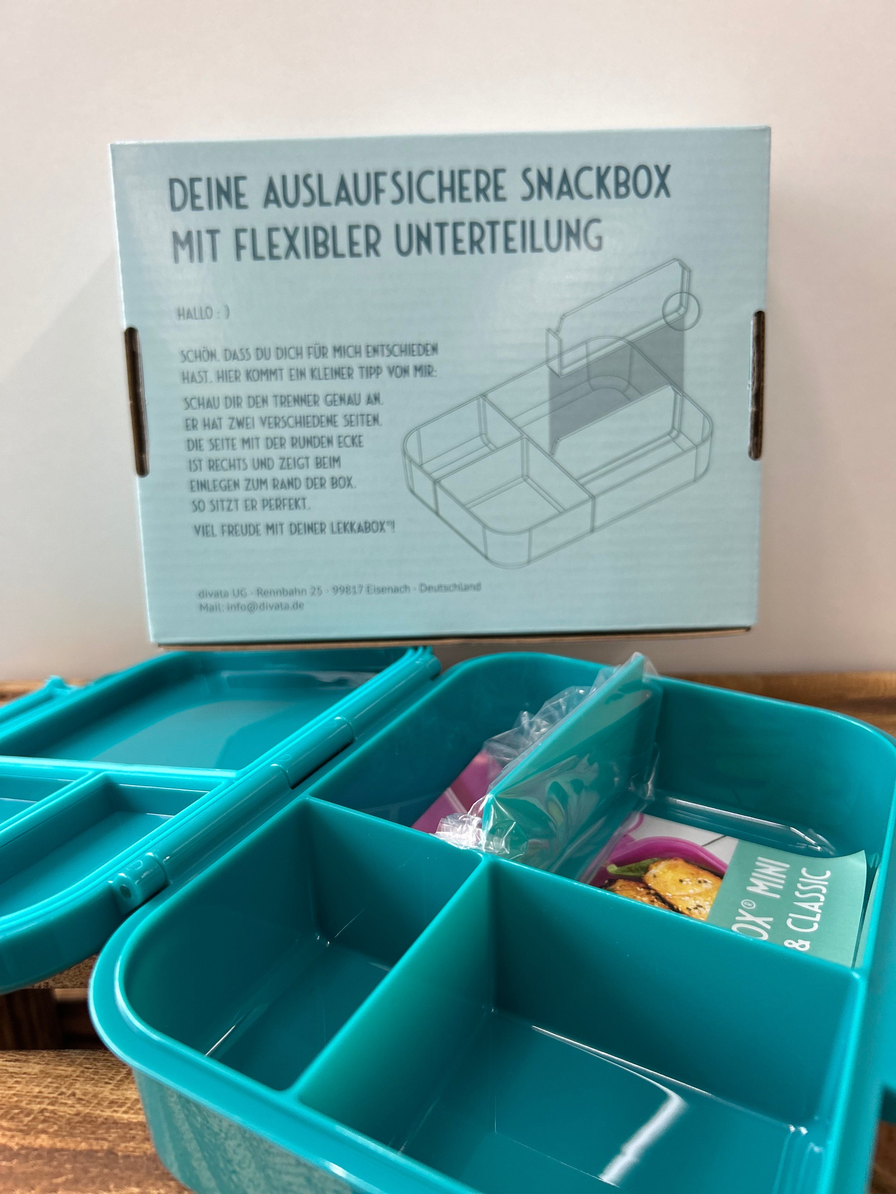 LEKKABOX - Mini Classic - 3 Fächer