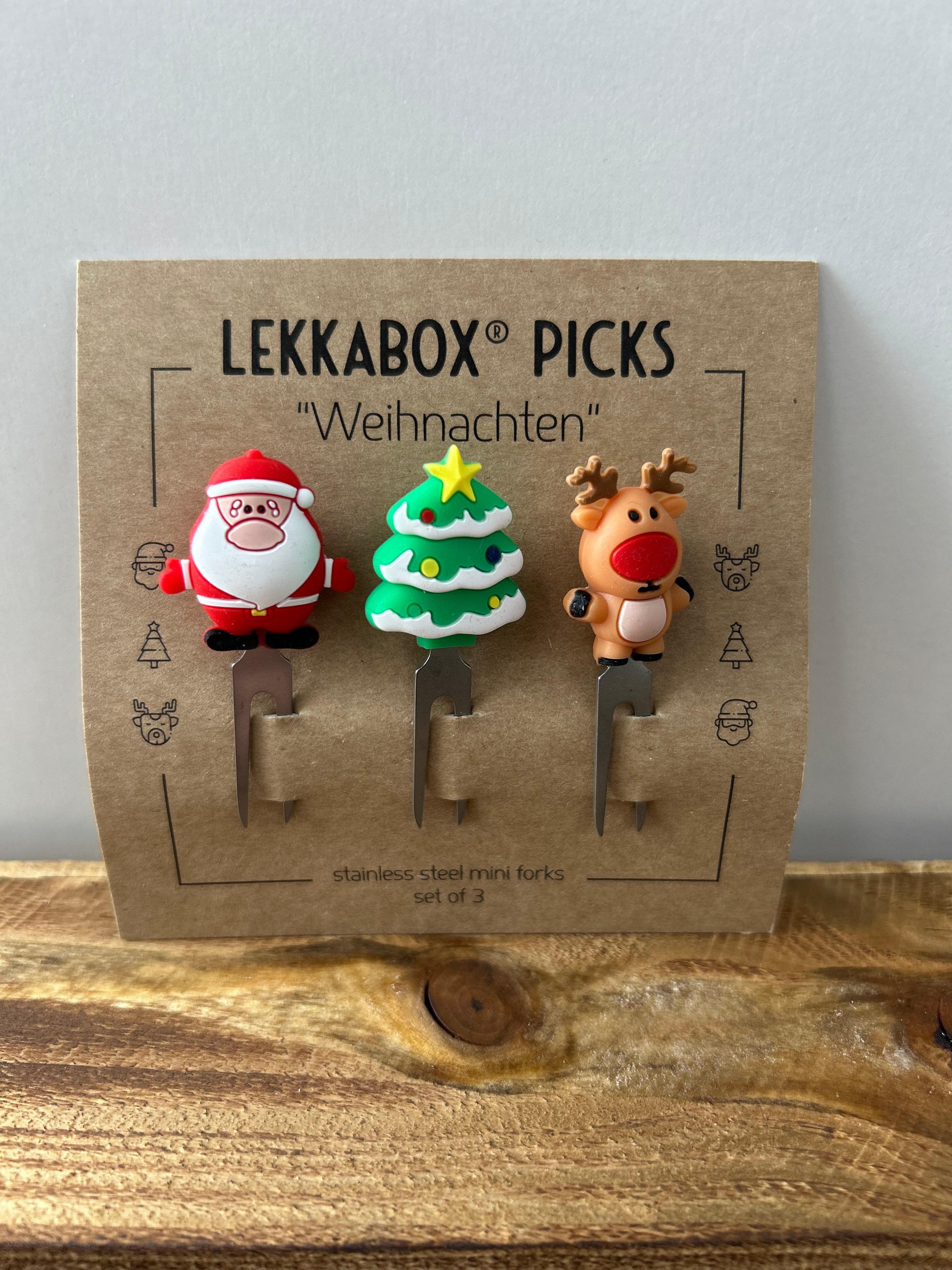 LEKKABOX - Edelstahl Piekser - Weihnachten