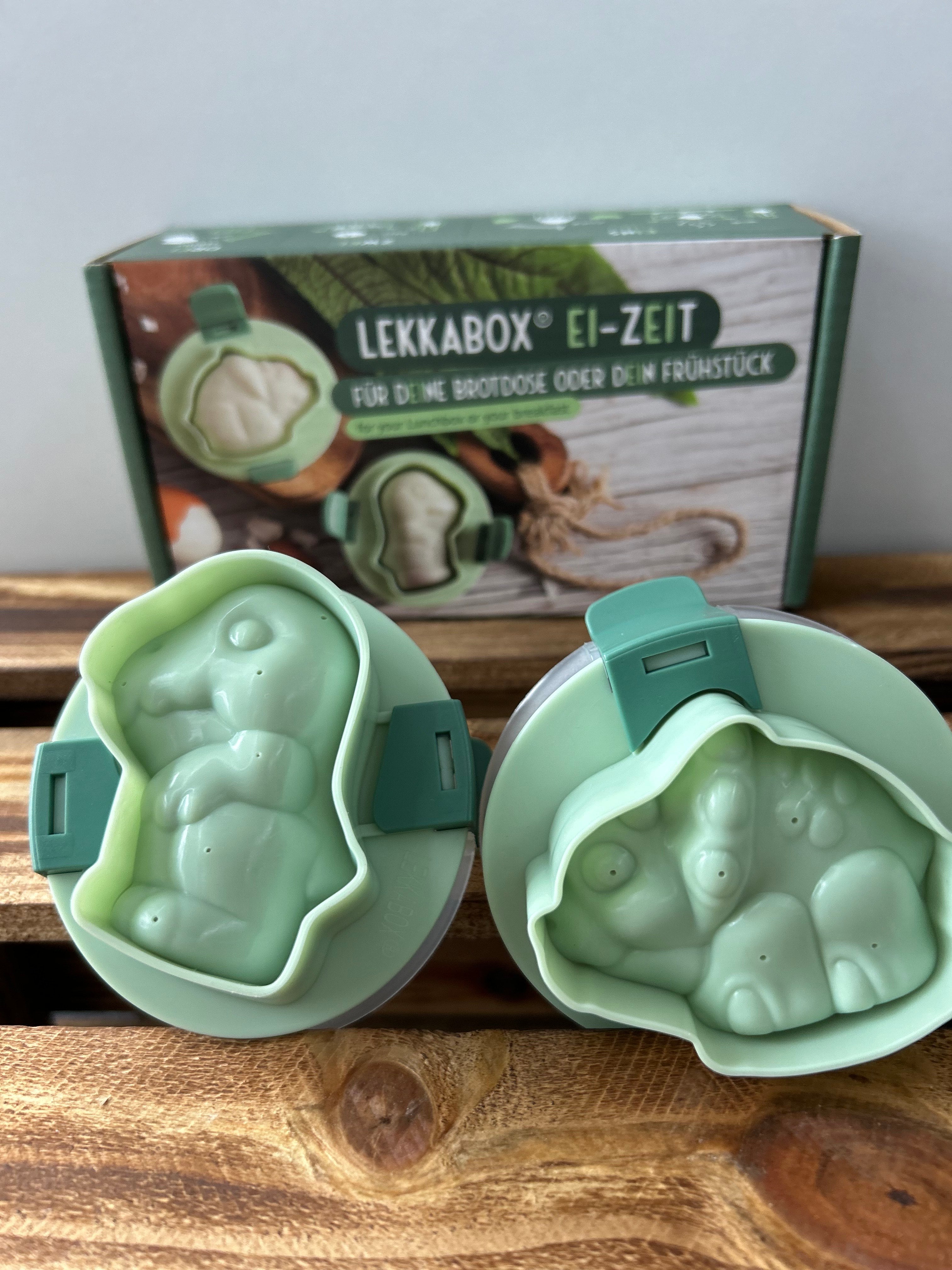 LEKKABOX - Eierformer - 2er Set - Dino