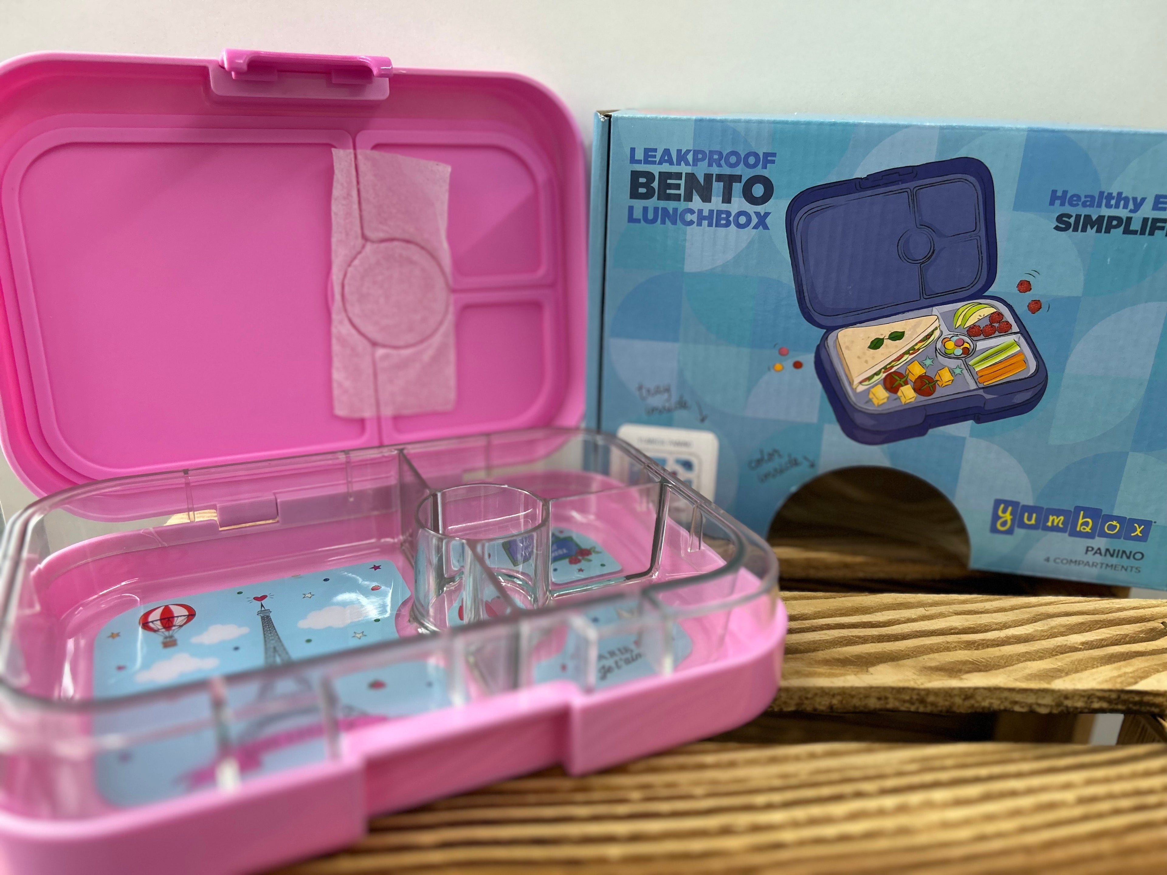 YUMBOX - 4 Fächer - pink