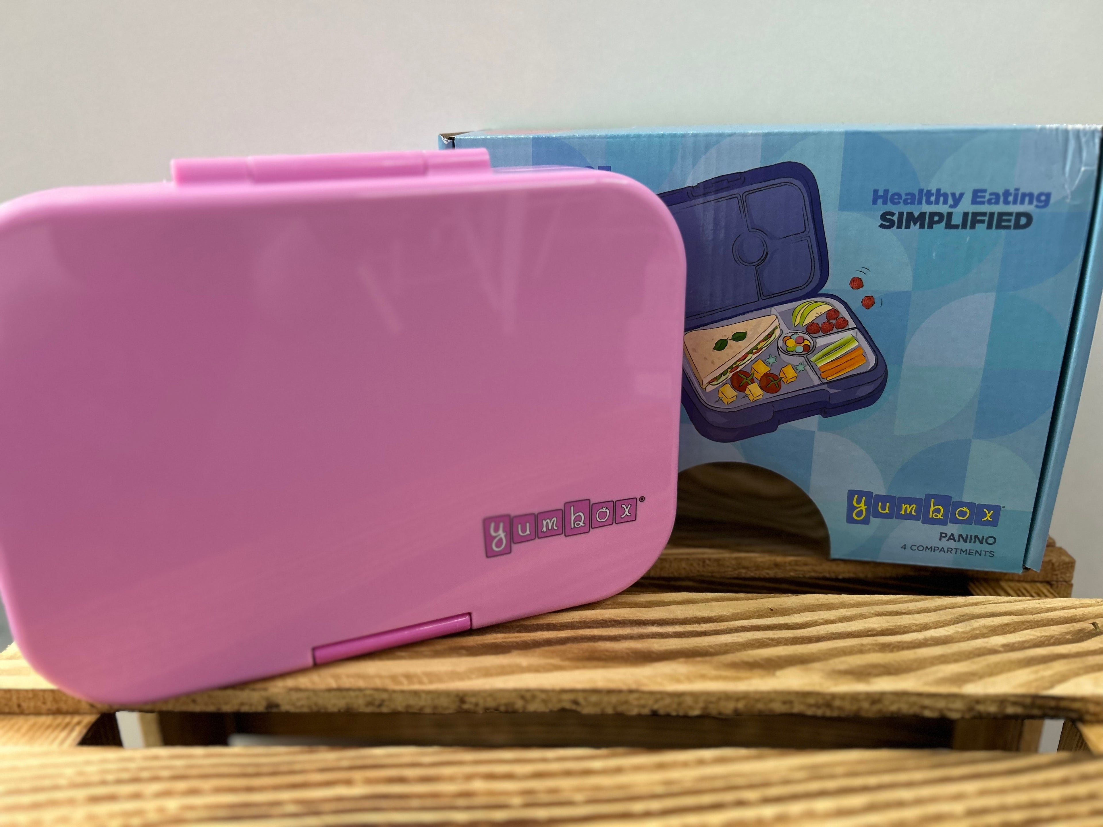 YUMBOX - 4 Fächer - pink