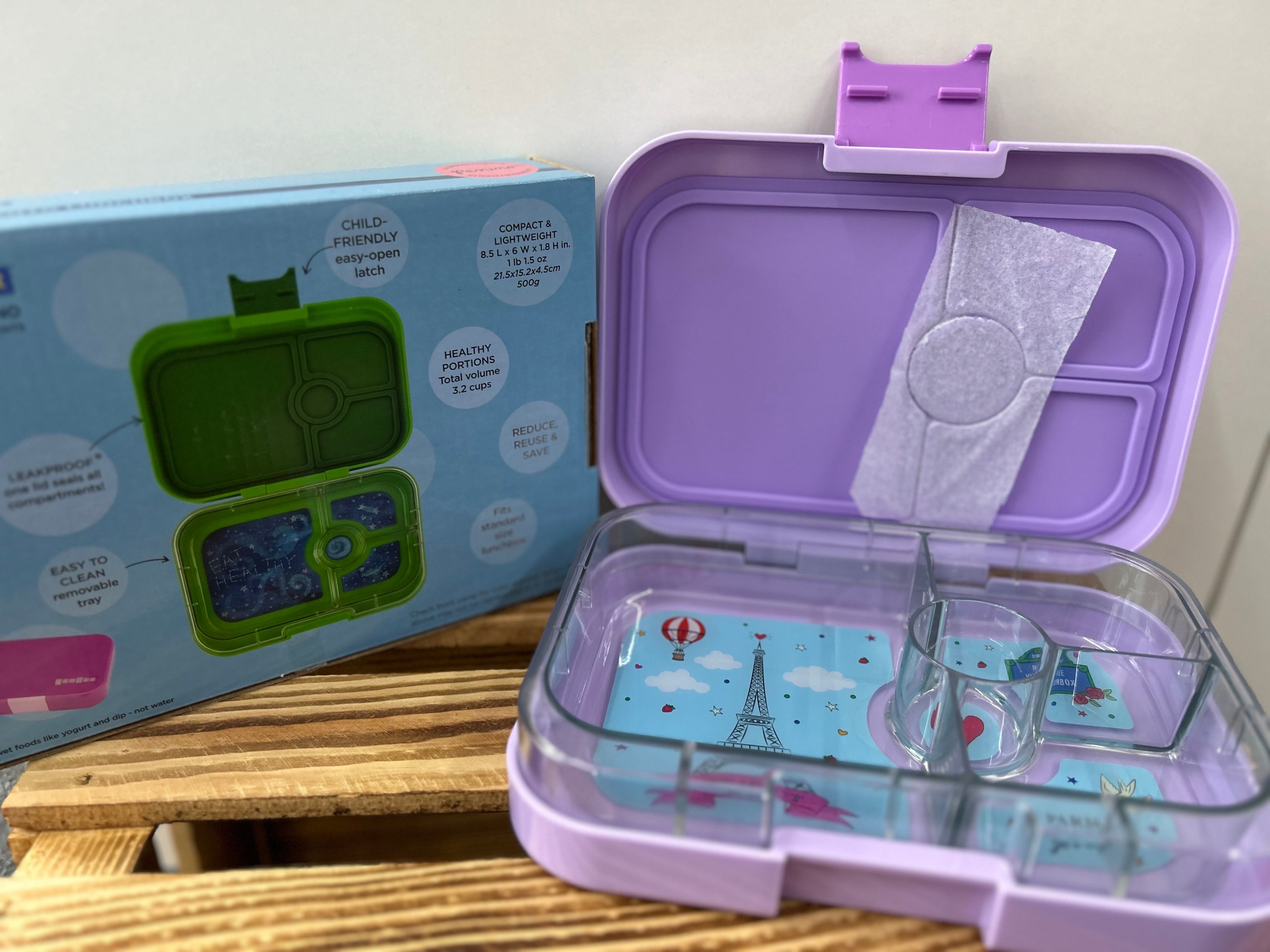 YUMBOX - 4 Fächer - lila