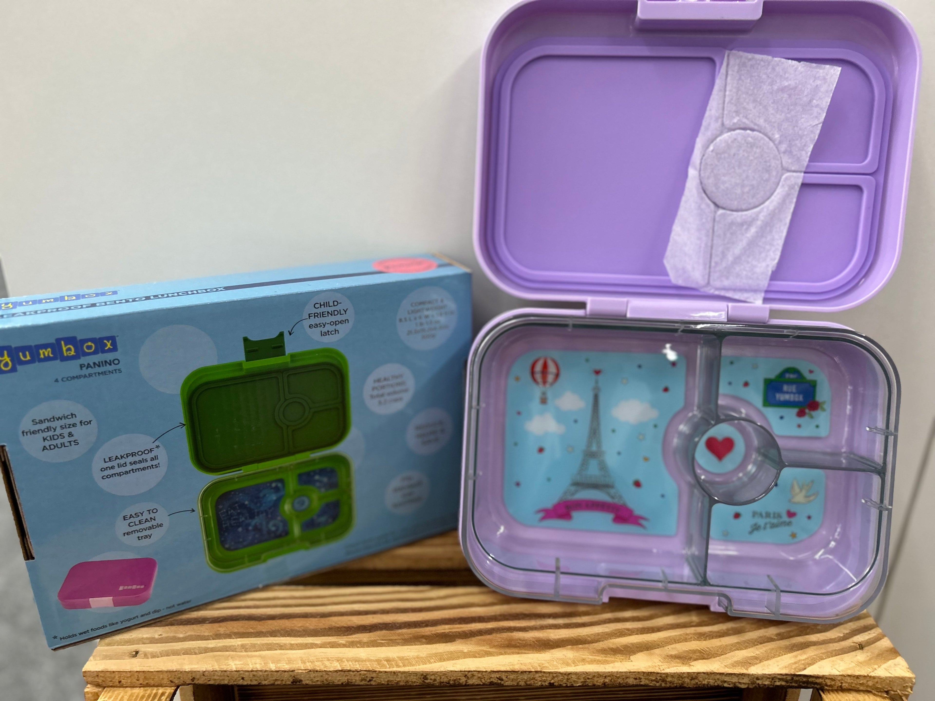 YUMBOX - 4 Fächer - lila