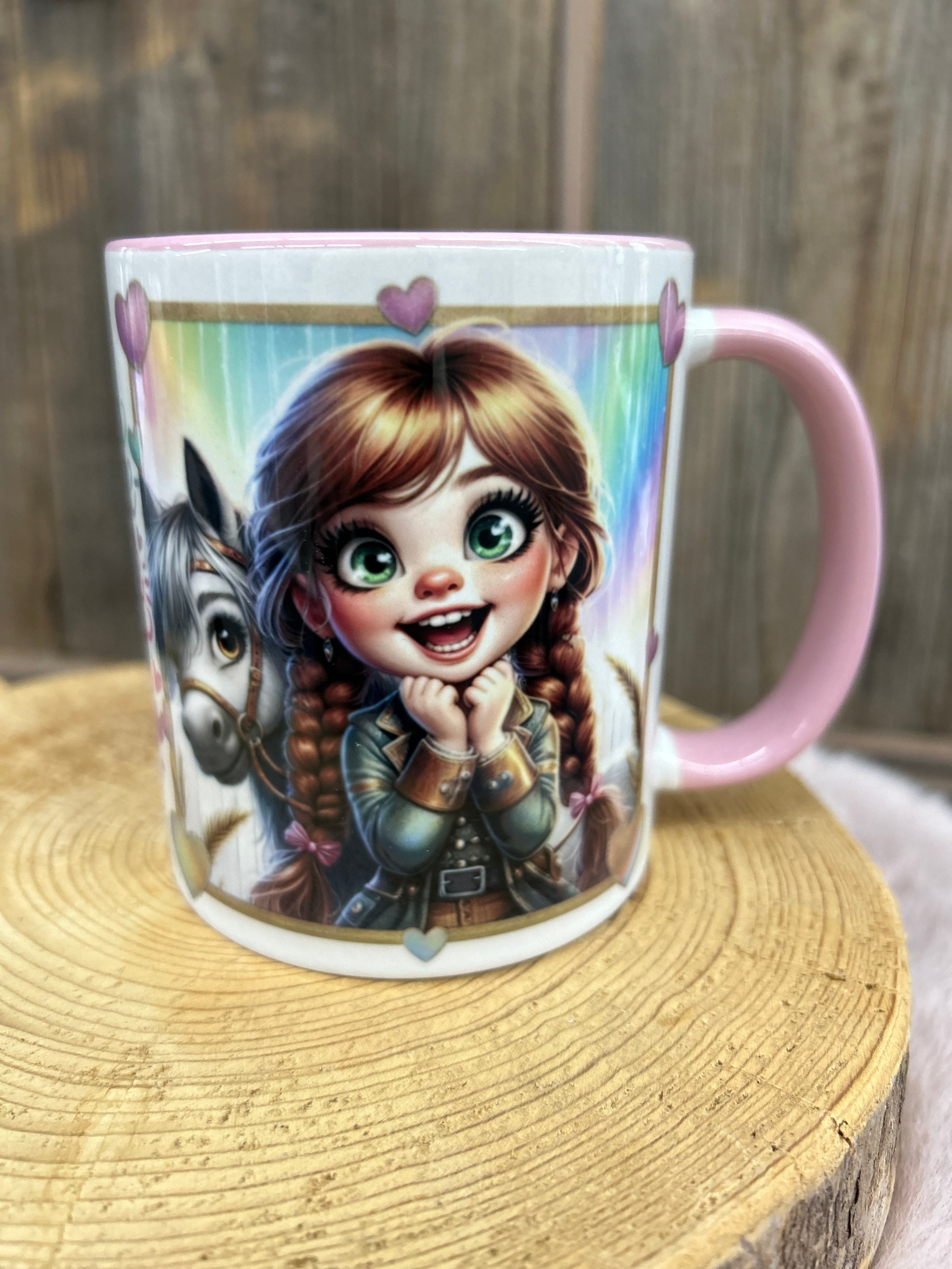 Tasse Pferdemädchen