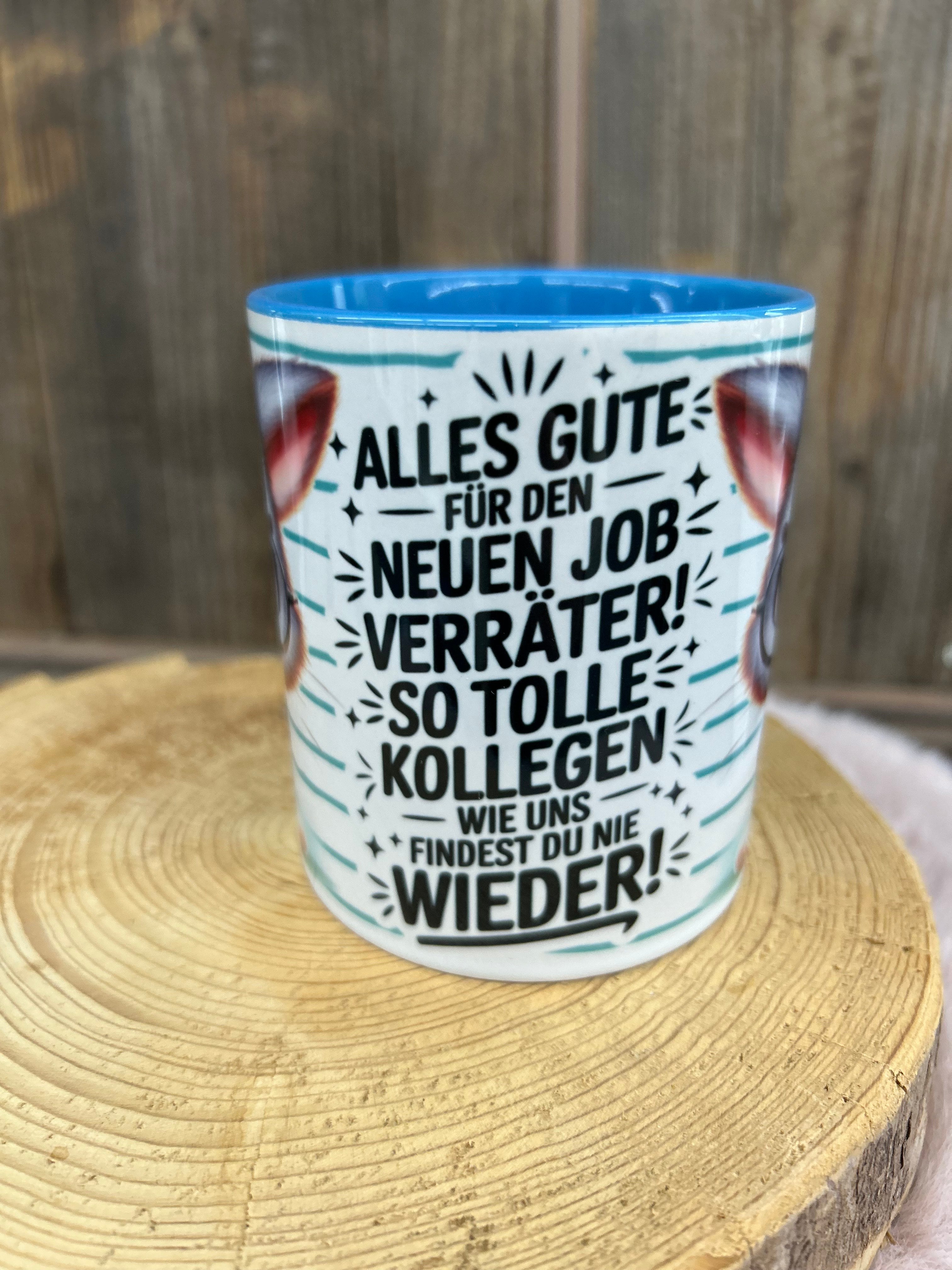 Tasse neuer Kollege