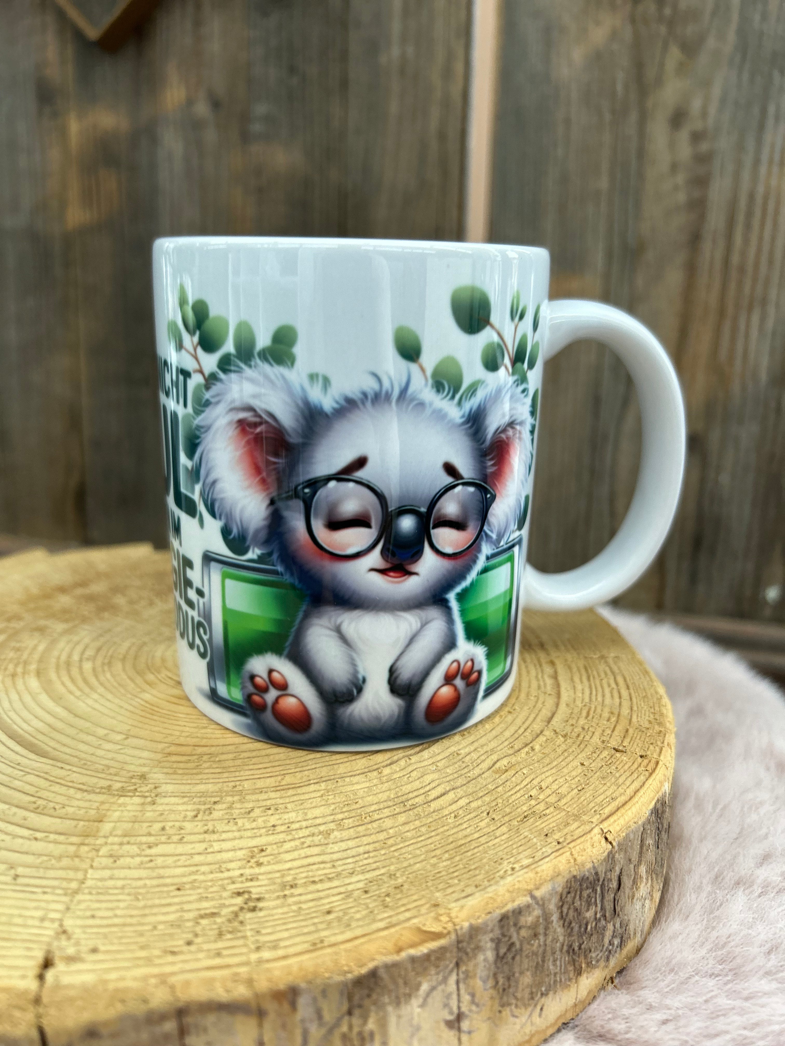 Tasse Koala faul
