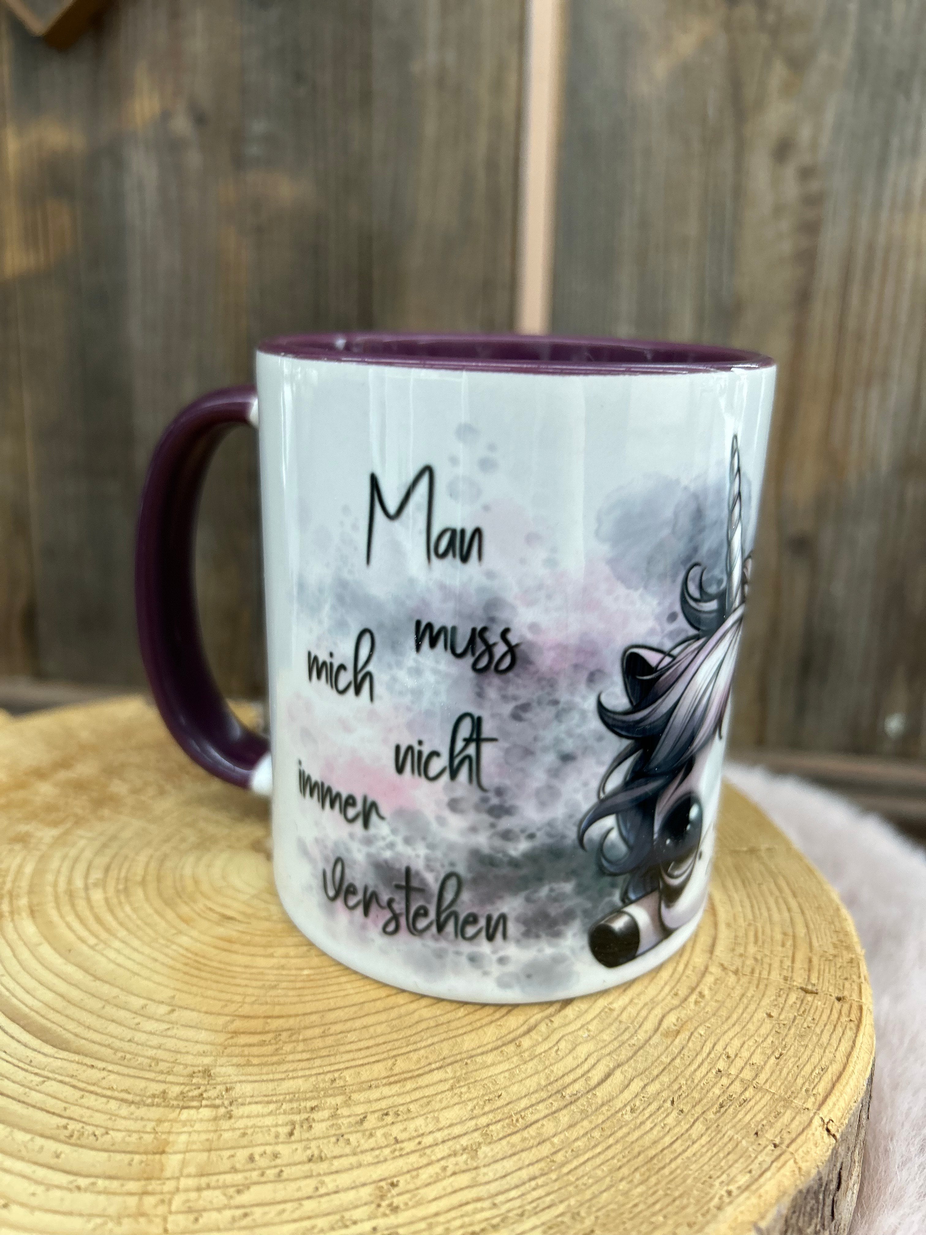 Tasse Einhorn "lieb haben"
