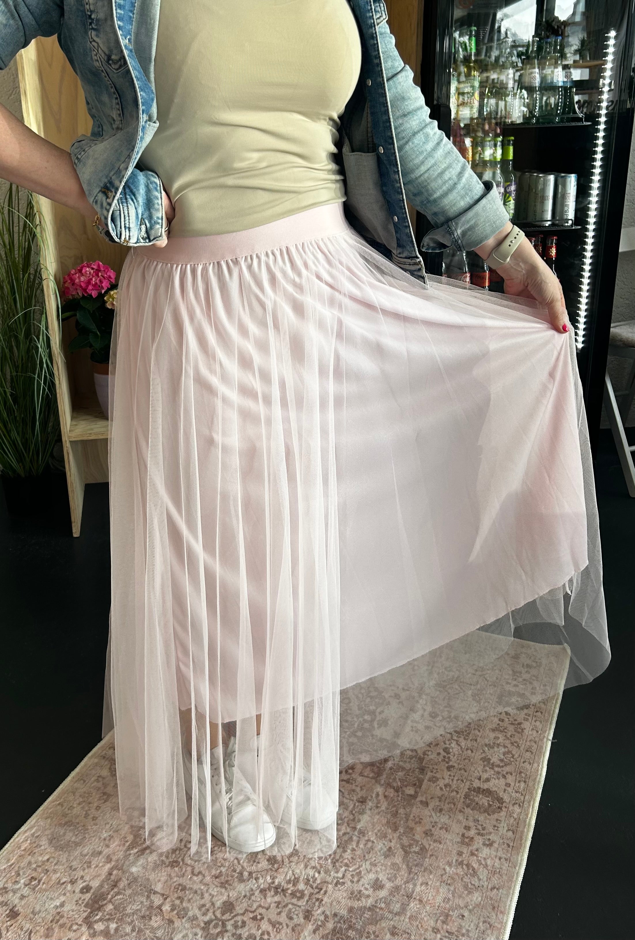 Tüllrock - 2lagig - Größe M-L