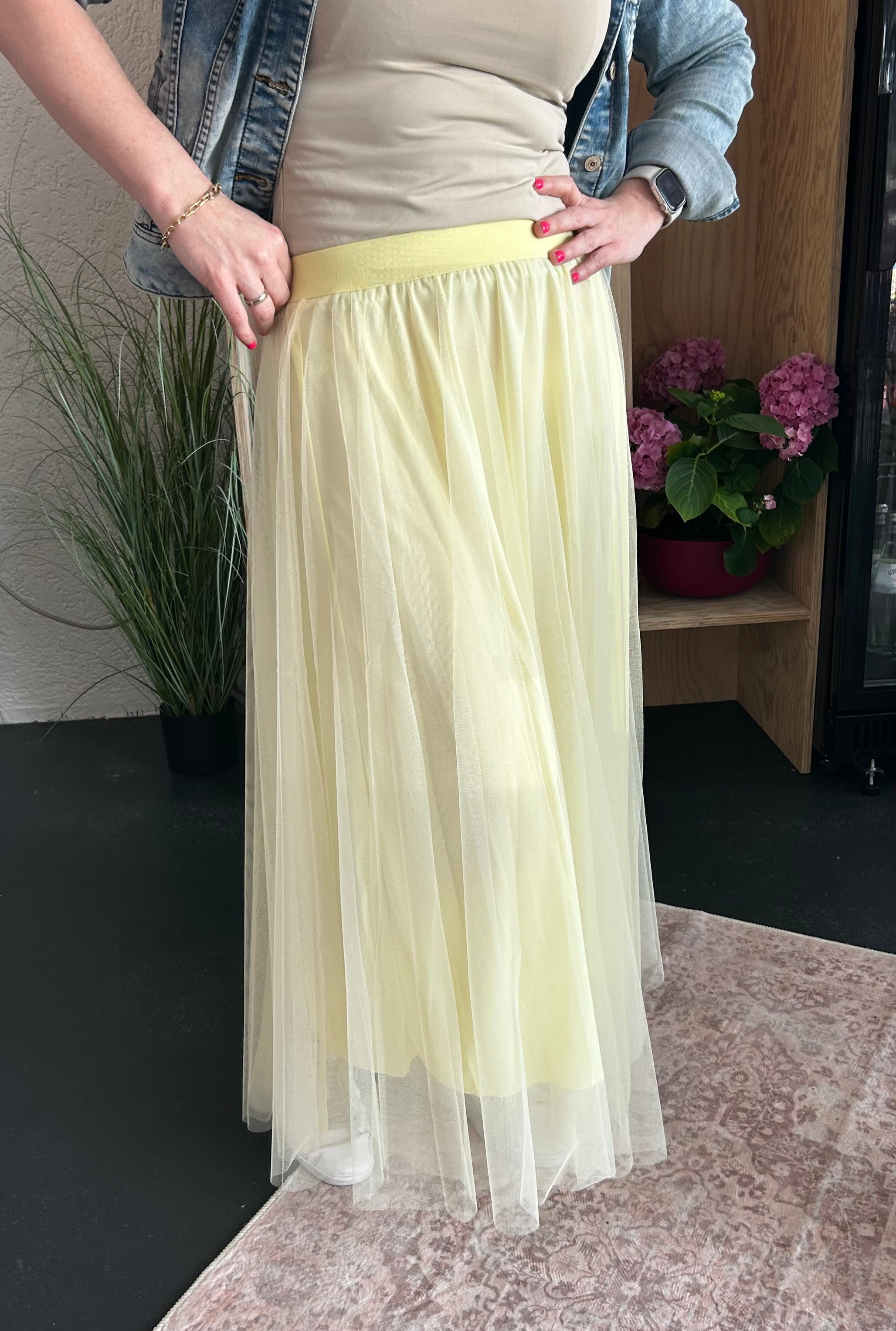 Tüllrock - 2lagig - Größe M-L