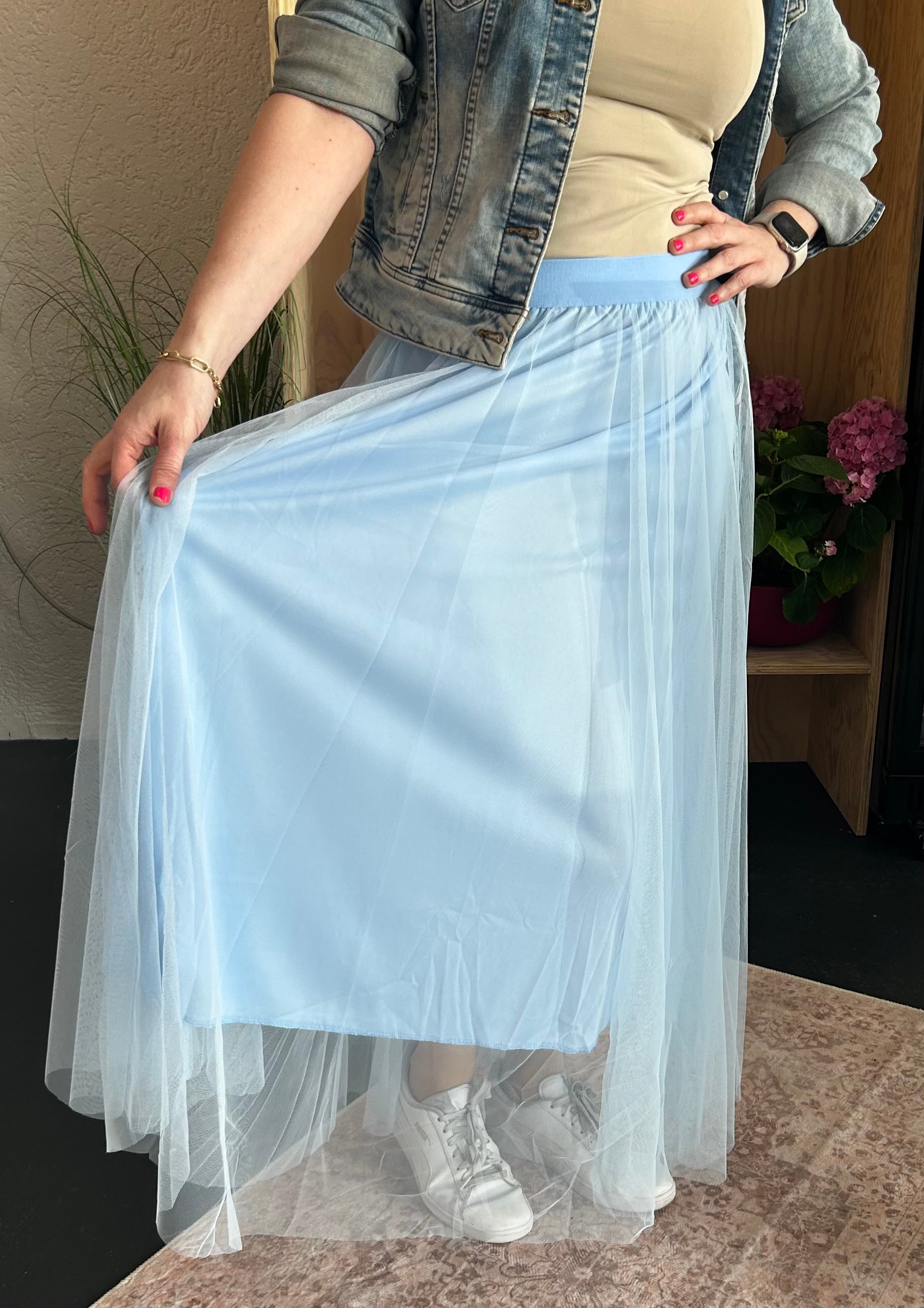 Tüllrock - 2lagig - Größe M-L