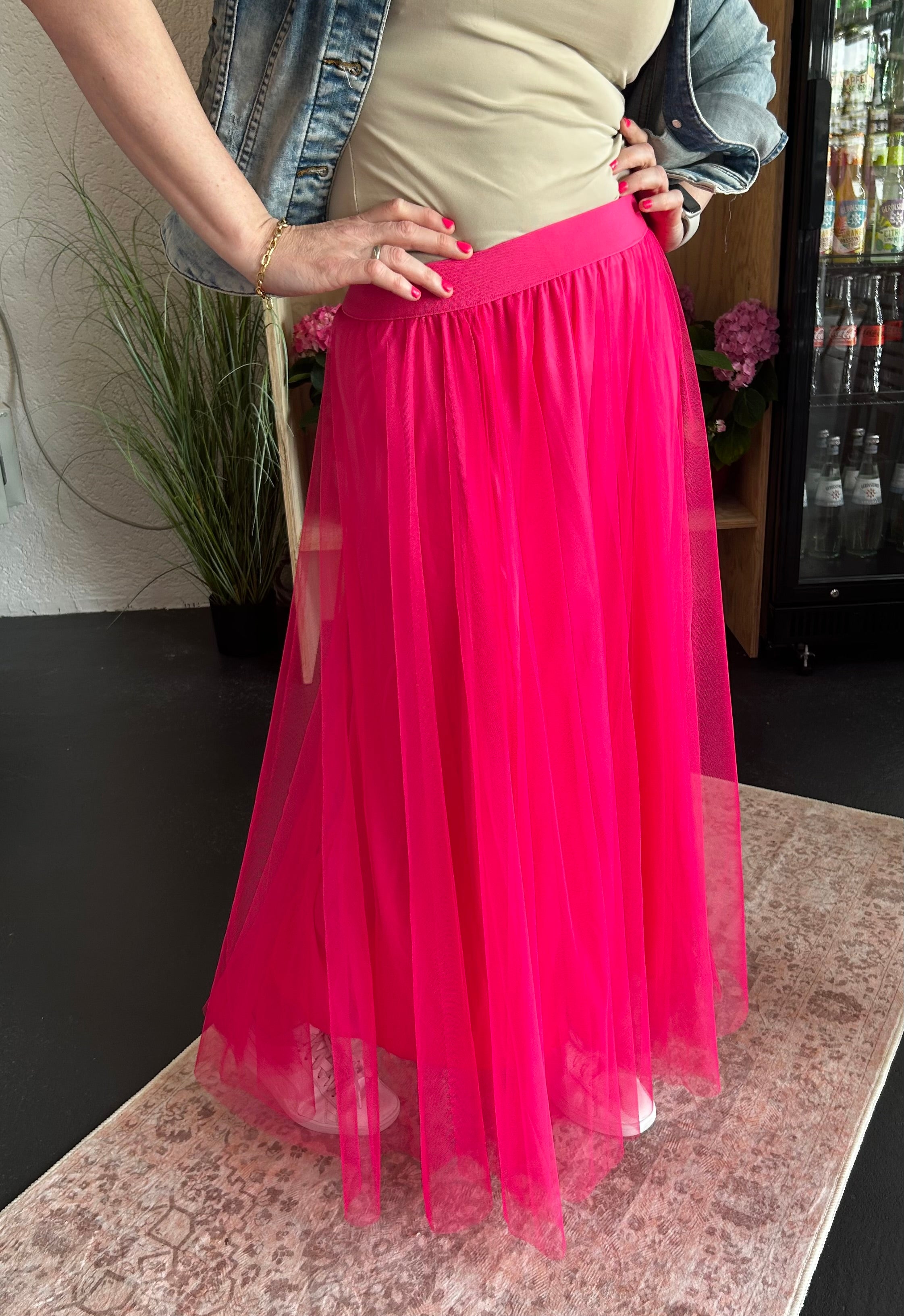 Tüllrock - 2lagig - Größe M-L