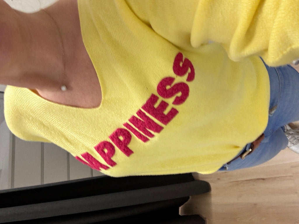 Strickpullover Happiness