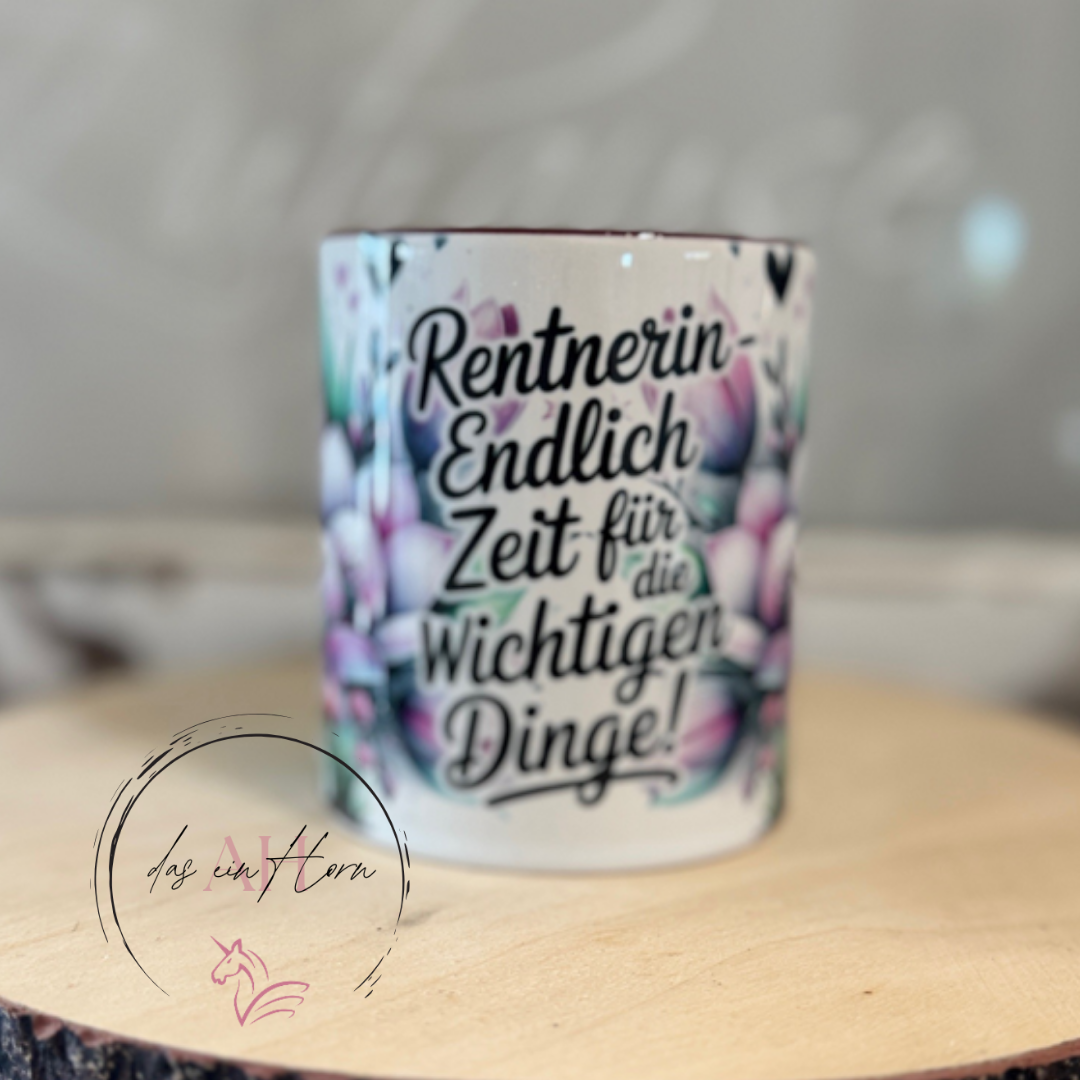 Tasse Rentnerin