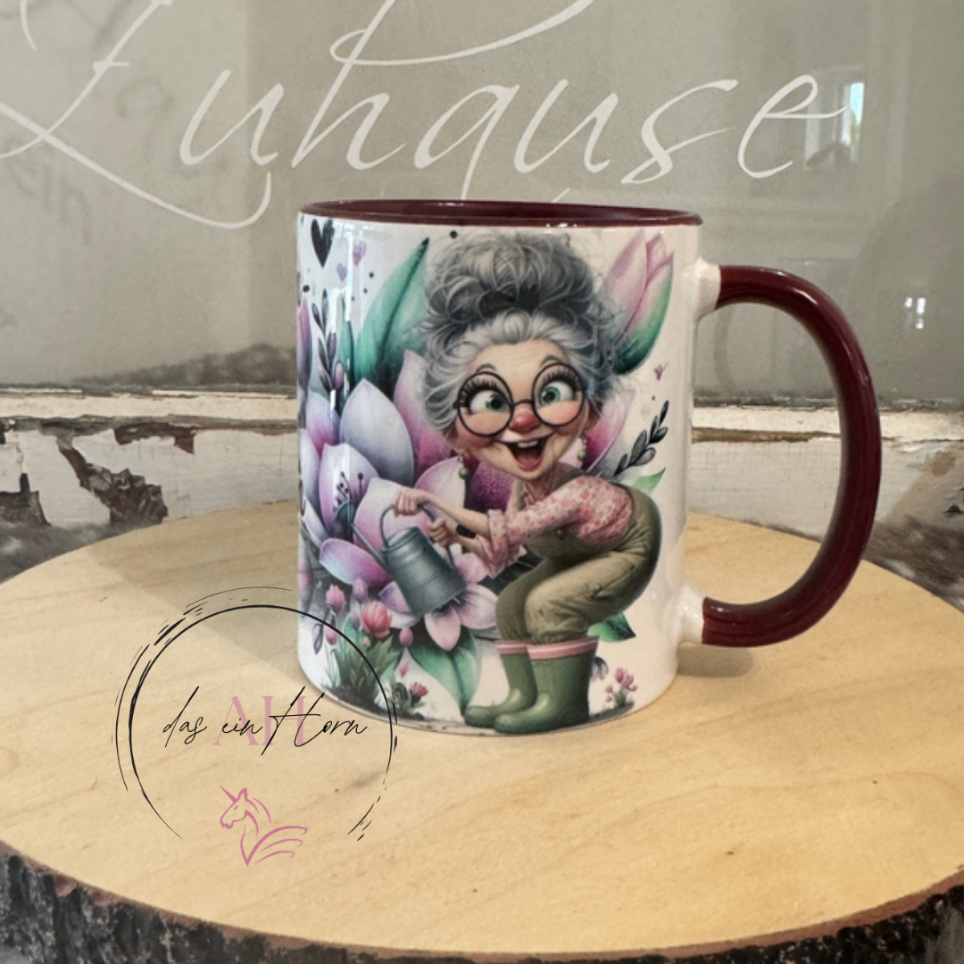 Tasse Rentnerin