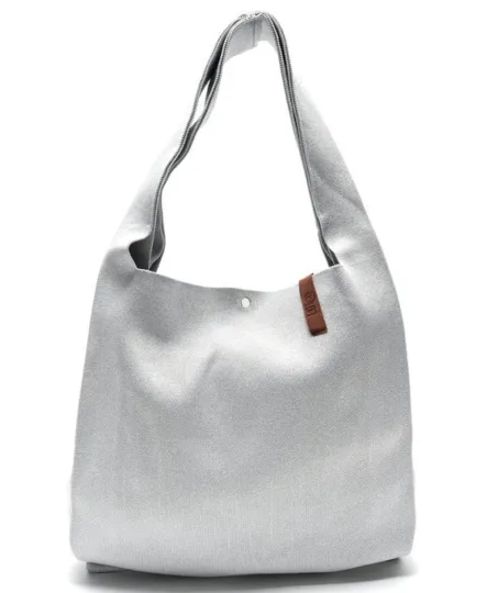 Shopper Lois - Grau Glitzer